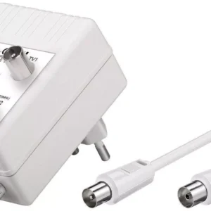 Amplificator Semnal Tv Antena Dvb T Dvb T2 Dvb C 2x 15db Goobay