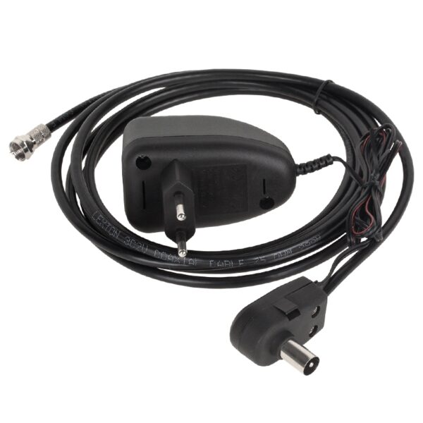 Antena camera digitala terestra DVB-T cu amplificator 28dB 75 ohm mufa F Antena Camera Digitala Terestra Dvb T Cu Amplificator 28db 75 Ohm Mufa F