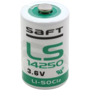 Baterie 1/2AA Lthium 3.6V 25.15x14.55mm SAFT LS14250 Baterie 1/2AA Lthium 3.6V 25.15x14.55mm SAFT LS14250