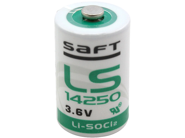 Baterie 1/2AA Lthium 3.6V 25.15x14.55mm SAFT LS14250