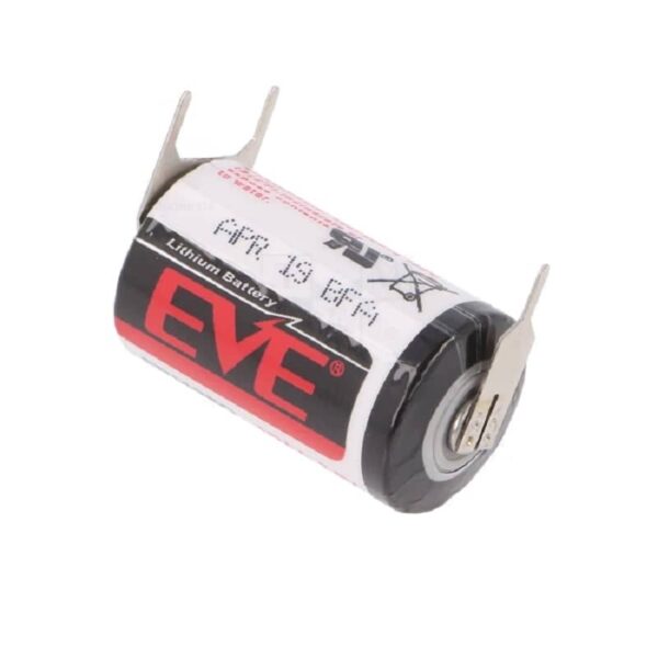 Baterie 14250 3 pini 1/2AA Lthium 3.6V 25.15 x14.55mm EVE ER14250+3 PINI Baterie 14250 3 pini 1/2AA Lthium 3.6V 25.15 x14.55mm EVE ER14250+3 PINI