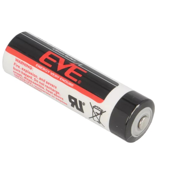 Baterie 14500 AA Lthium 3.6V 50.5x14.7mm EVE ER14505