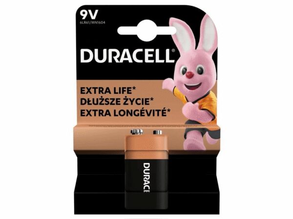 Baterie alcalina DURACELL 9V 6LR61 BASIC Baterie alcalina DURACELL 9V 6LR61 BASIC