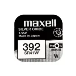 Baterie ceas Maxell SR41W V392 AG3 1.55V oxid de argint 1buc