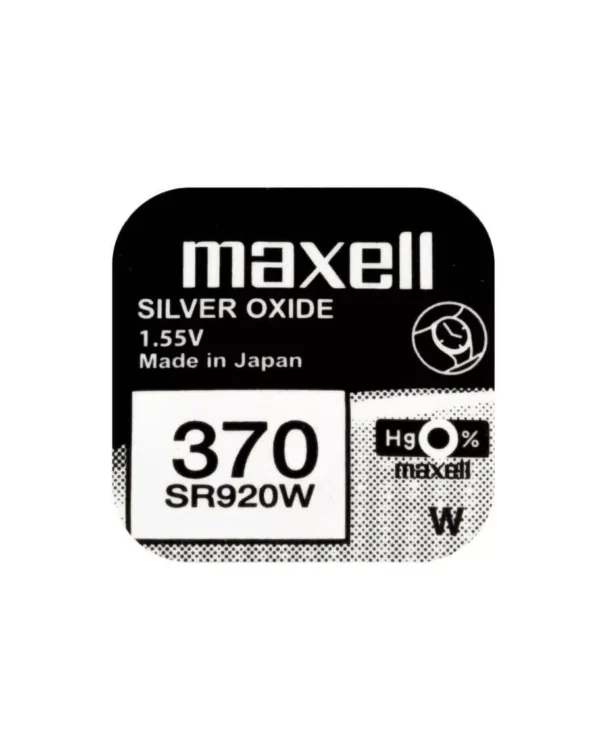 Baterie ceas Maxell SR920W V370 SR69 1.55V oxid de argint 1buc