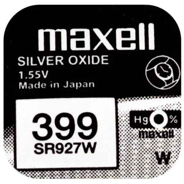 Baterie ceas Maxell SR927W V399 AG7 1.55V oxid de argint