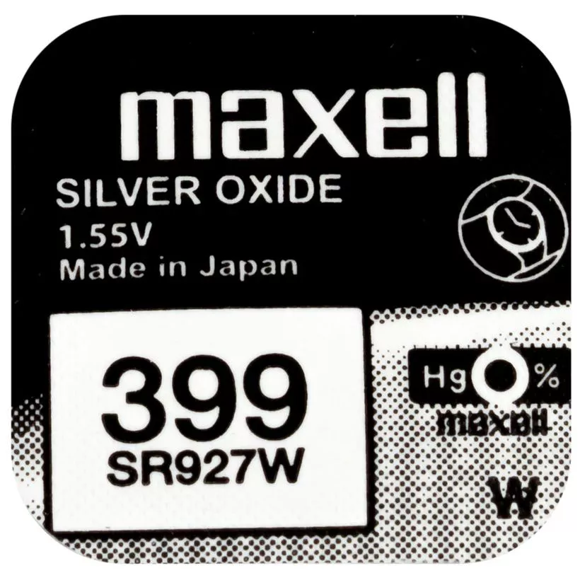 Baterie ceas Maxell SR927W V399 AG7 1.55V oxid de argint