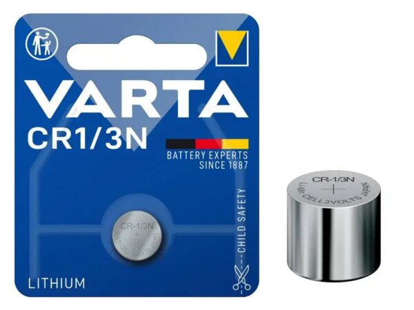 Baterie CR1/3N Varta 11.6x10.8mm 3V 170mAh