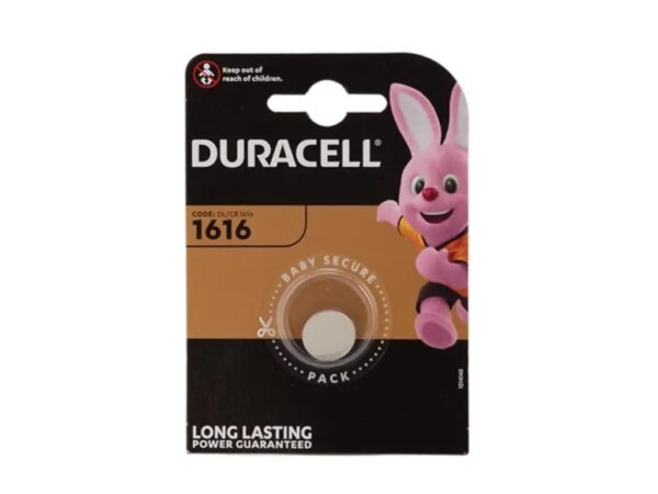 Baterie DURACELL CR1616 3V LITIU 16x1.6mm Baterie DURACELL CR1616 3V LITIU 16x1.6mm
