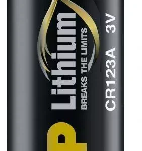 Baterie Litiu Cr123a 3v 168x345mm Gp