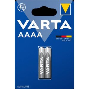 Baterii alcaline Varta AAAA 1.5V 4061 LR61 LR8D425 2buc 8.3x41.5mm Baterii alcaline Varta AAAA 1.5V 4061 LR61 LR8D425 2buc 8.3x41.5mm