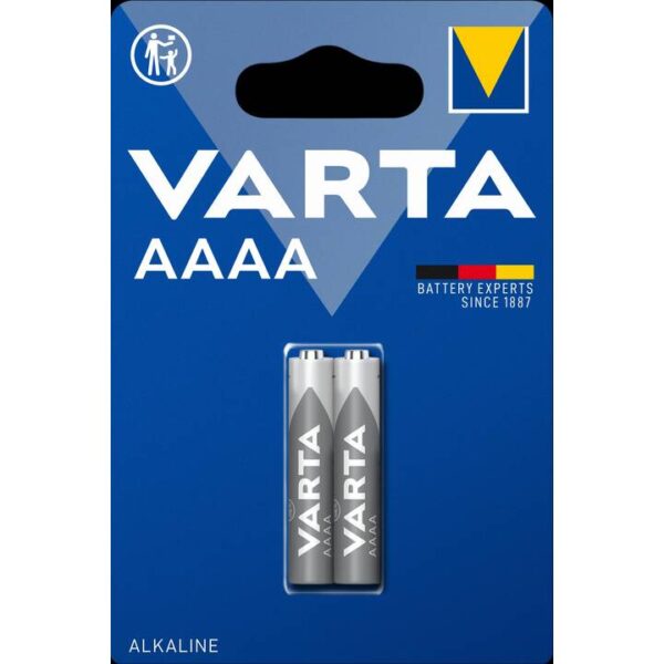 Baterii alcaline Varta AAAA 1.5V 4061 LR61 LR8D425 2buc 8.3x41.5mm Baterii alcaline Varta AAAA 1.5V 4061 LR61 LR8D425 2buc 8.3x41.5mm