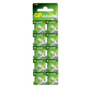 Baterii buton alcaline GP AG3 10buc GP192-BL10