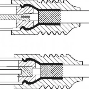 Cablu Antena Coaxial Tata Coaxial Mama 25m Negru Goobay
