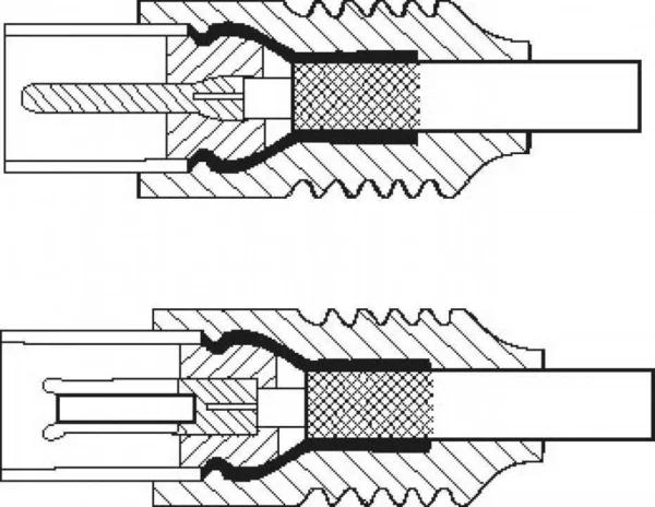 Cablu Antena Coaxial Tata Coaxial Mama 25m Negru Goobay