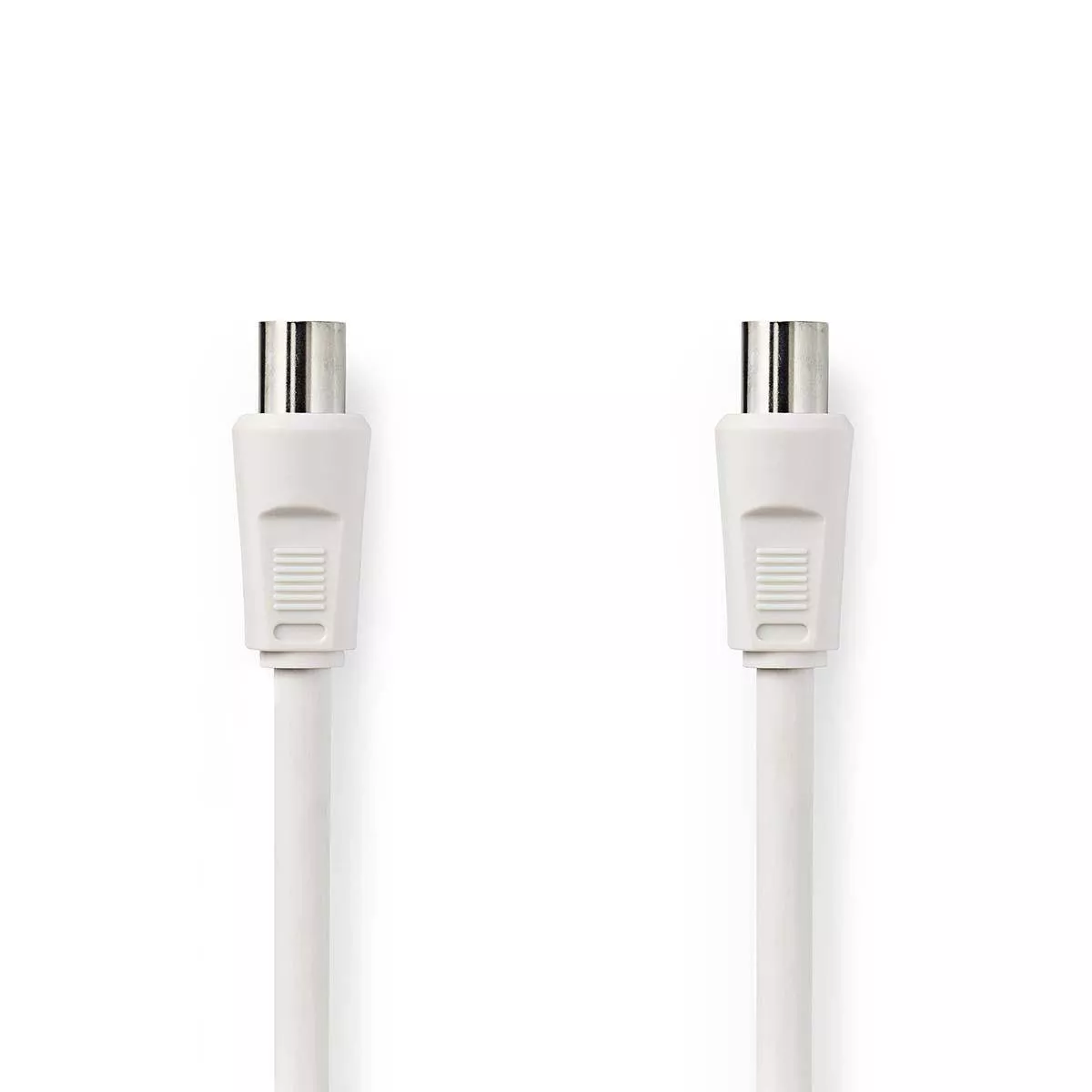 Cablu antena coaxial tata - coaxial tata 5m alb NEDIS