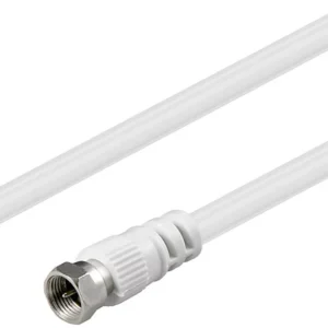 Cablu antena dublu ecranat F tata-tata 5m Goobay Cablu antena dublu ecranat F tata-tata 5m Goobay