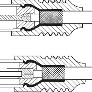 Cablu Coaxial Tv Antena 2m Mama Tata 75 Ohm Clasa A 85db Dublu Ecranat Ccs Alb 66614 Goobay