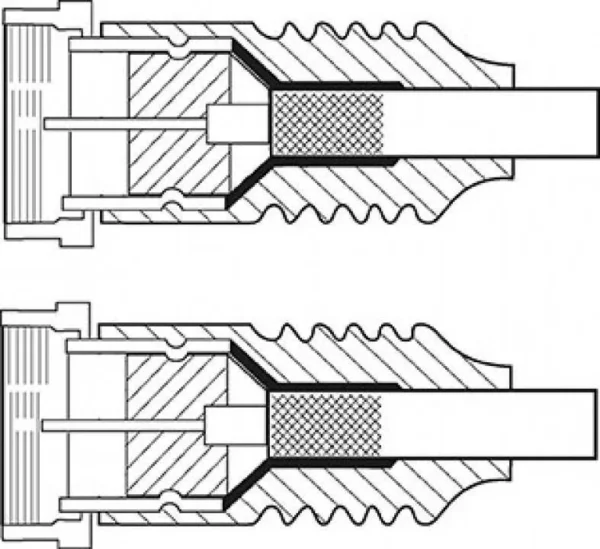 Cablu De Antena Ecranat F Tata Tata 35m Goobay