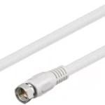 Cablu de antena ecranat F tata-tata 7.5m Goobay