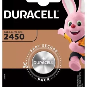 Duracell baterie litiu CR2450 3V diametru 25mm x h5mm 1buc Duracell baterie litiu CR2450 3V diametru 25mm x h5mm 1buc