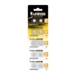 Set 10 baterii buton alcaline Uniross AG3 /LR736 /LR41 2409277-10