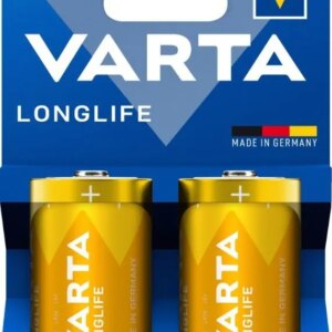 Set 2buc baterii alcaline R20 D Longlife Varta 4120 Set 2buc baterii alcaline R20 D Longlife Varta 4120