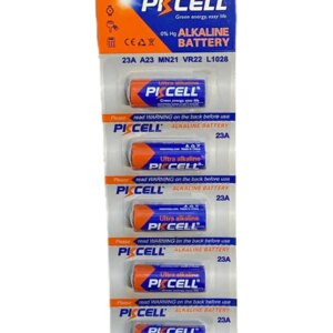 Set 5 baterii PKCELL 23A ultra alkaline 12V compatibil A23 /MN21 /VR22 /L1028 /V23 /LRV08 23A-5PC-PKCELL (615) Set 5 baterii PKCELL 23A ultra alkaline 12V compatibil A23 /MN21 /VR22 /L1028 /V23 /LRV08 23A-5PC-PKCELL (615)