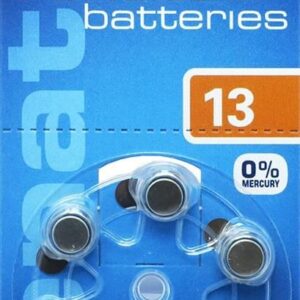 Set 6 baterii auditive ZA13 PR48 13 1.45V Zinc-Air Renata 6buc/blister
