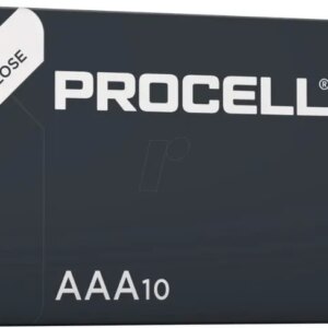 Set baterii alkaline Duracell ProCell AAA LR03 1.5V MN2400 10buc Set baterii alkaline Duracell ProCell AAA LR03 1.5V MN2400 10buc