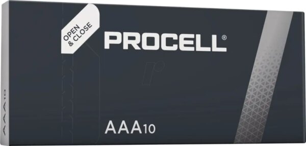 Set baterii alkaline Duracell ProCell AAA LR03 1.5V MN2400 10buc Set baterii alkaline Duracell ProCell AAA LR03 1.5V MN2400 10buc