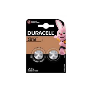 Set Baterii DURACELL CR2016 3V LITIU 20x1.6mm 2buc