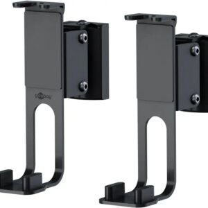 Set suport difuzor de perete Sonos One /Sonos One SL /Sonos Play:1 negru Goobay 70829 Set suport difuzor de perete Sonos One /Sonos One SL /Sonos Play:1 negru Goobay 70829