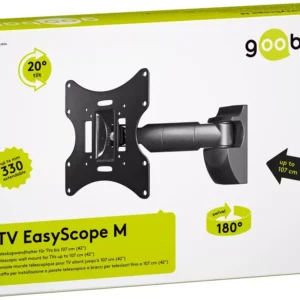 Suport Lcd 43 107cm 30kg 1 Brat Negru Goobay