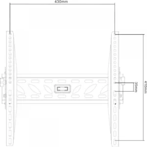 Suport LCD TV 32-55 inch negru BASIC Cabletech Suport Lcd Tv 32 55 Inch Negru Basic Cabletech