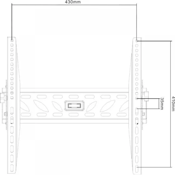 Suport LCD TV 32-55 inch negru BASIC Cabletech Suport Lcd Tv 32 55 Inch Negru Basic Cabletech