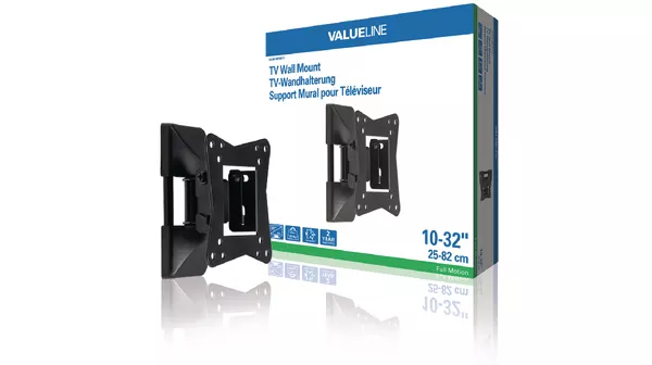 Suport Tv De Fixare Pe Perete 10 32 25 82cm 30kg Valueline