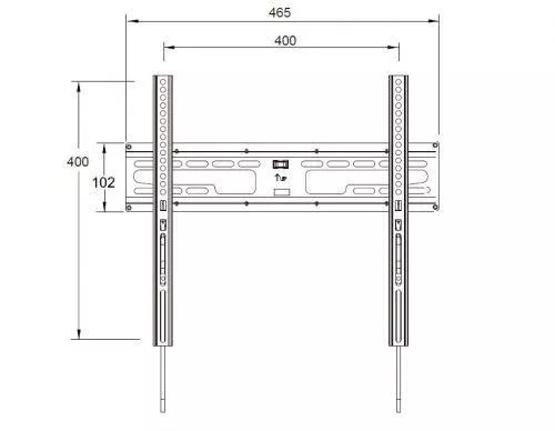 Suport Tv Lcd De Perete 23 60 Fix Cu Snur Well Tvs Lcd Fxs60p Wl