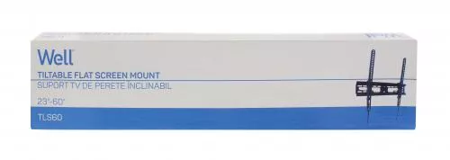 Suport TV LCD inclinabil cu snur de perete 23"-60" Well Suport Tv Lcd Inclinabil Cu Snur De Perete 23 60 Well