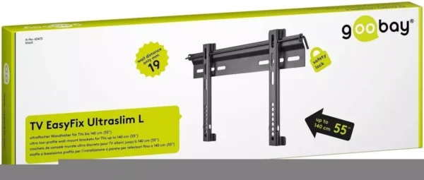 Suport universal pentru LCD TV 23-58 inch 147cm max 45kg Goobay Suport Universal Pentru Lcd Tv 23 58 Inch 147cm Max 45kg Goobay