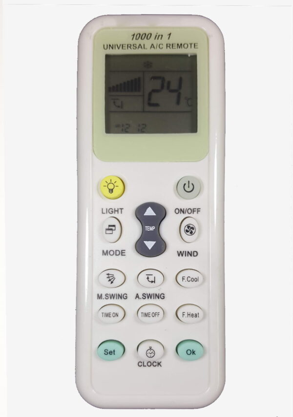 Telecomanda Aer Conditionat Honsen 1000in1 Universala cu 1000 de coduri are aceleasi functii ca originala (245) Telecomanda Aer Conditionat Honsen 1000in1 Universala cu 1000 de coduri are aceleasi functii ca originala (245)