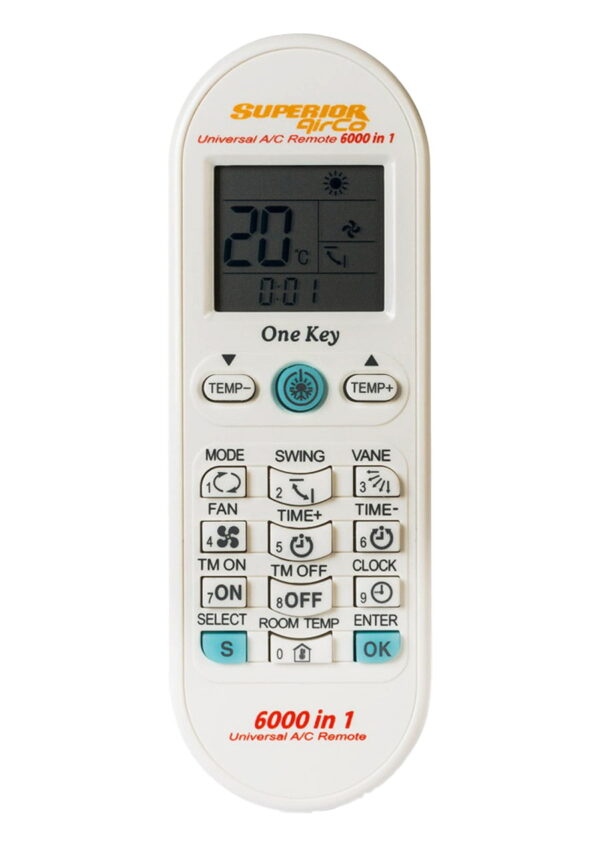Telecomanda Aer Conditionat Superior 6000 in 1 Universala 6000 coduri aceleasi functii ca originala SUPCU003 (250)
