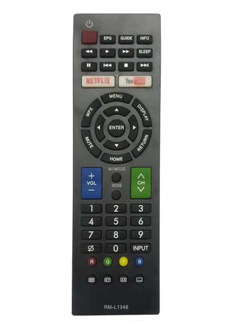 Telecomanda compatibila TV Sharp RM-L1346 Cod ER 1439 /MFY 1429 (140)