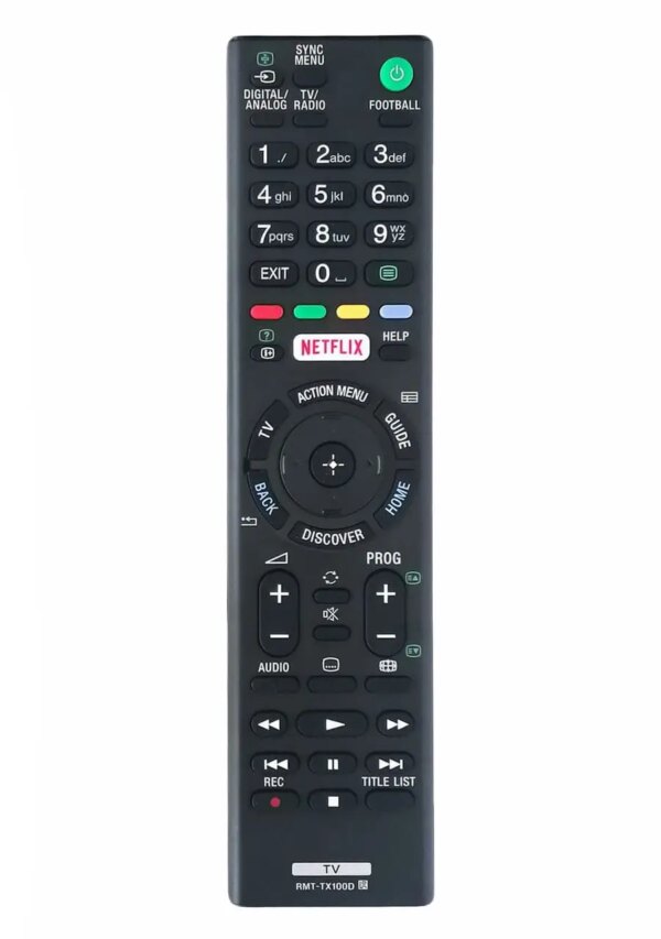 Telecomanda compatibila TV Sony RMT-TX100D ER 1319-N MFY 1309 (560) Telecomanda compatibila TV Sony RMT-TX100D ER 1319-N MFY 1309 (560)