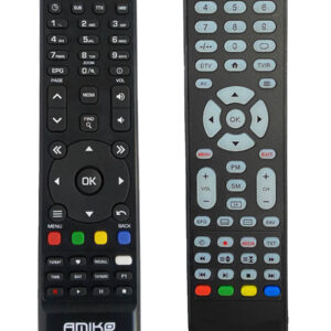 Telecomanda inlocuitoare compatibila pentru receptor Amiko CCC (478) Telecomanda inlocuitoare compatibila pentru receptor Amiko CCC (478)