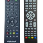 Telecomanda inlocuitoare compatibila pentru receptor Amiko T765 (676)