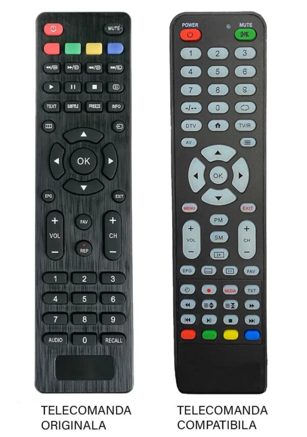 Telecomanda inlocuitoare compatibila pentru TV CABLETECH PIL0327 (674) Telecomanda inlocuitoare compatibila pentru TV CABLETECH PIL0327 (674)