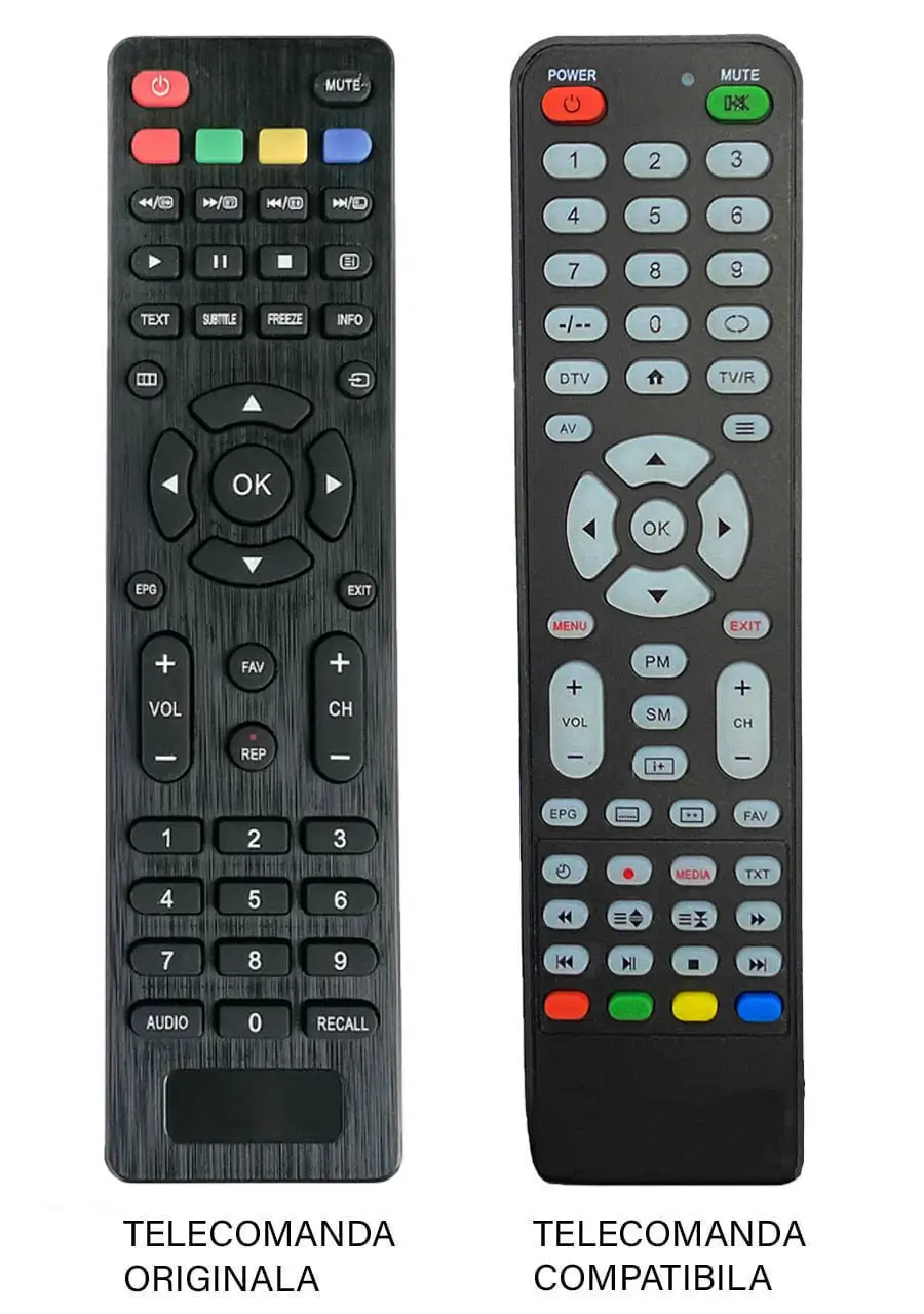 Telecomanda inlocuitoare compatibila pentru TV CABLETECH PIL0327 (674)