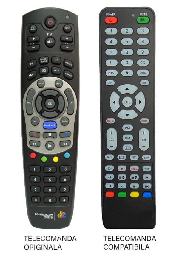 Telecomanda inlocuitoare compatibila Receiver DOLCE HD gri ER 910 /MFY 900 (186) Telecomanda inlocuitoare compatibila Receiver DOLCE HD gri ER 910 /MFY 900 (186)