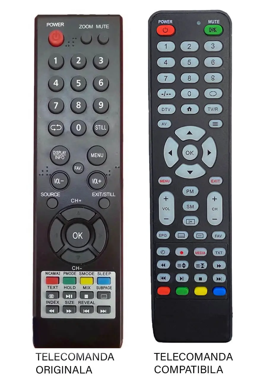 Telecomanda inlocuitoare compatibila TV GutSchneid 32SA200 cod ER 9465 (465)